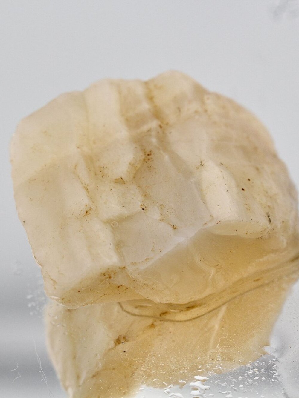Green Moonstone Flash Raw Rough Stone Crystal Natural Rock Gem Healing 19g